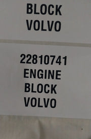 Bloque de Motor Original Volvo D8K 22810741